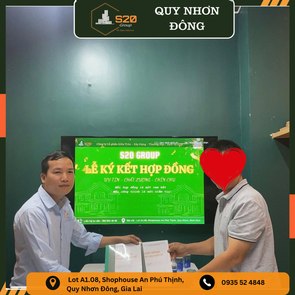 S20 GROUP TƯ VẤN THIẾT KẾ NHÀ TẠI GIA LAI