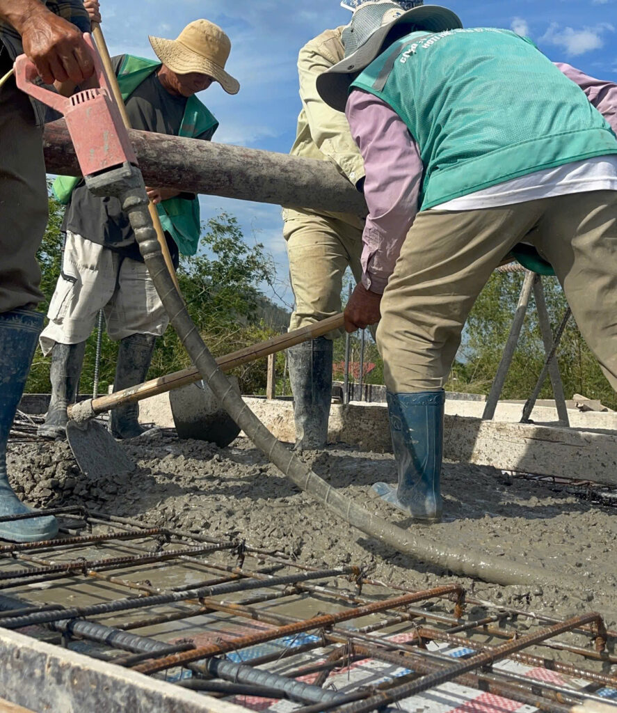 Tiến độ thi công