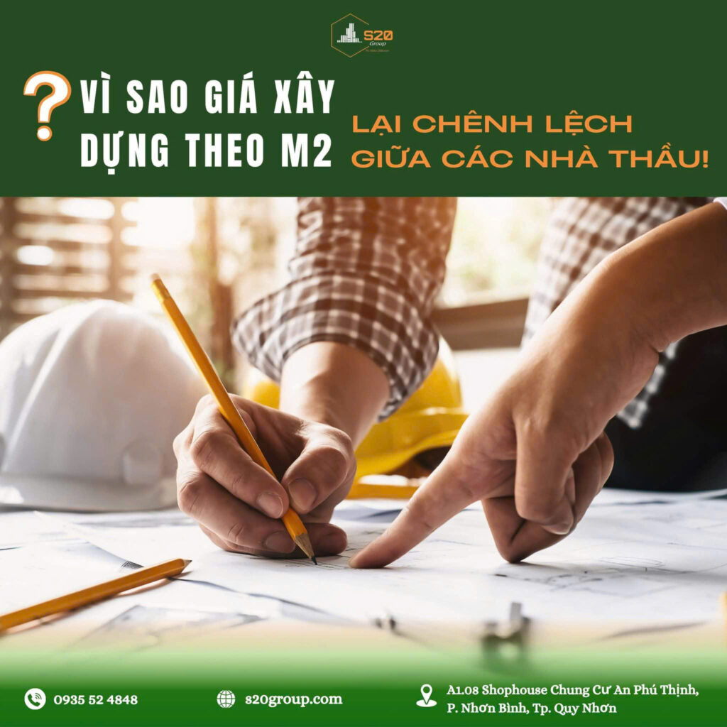 chênh lệch giá xây dựng