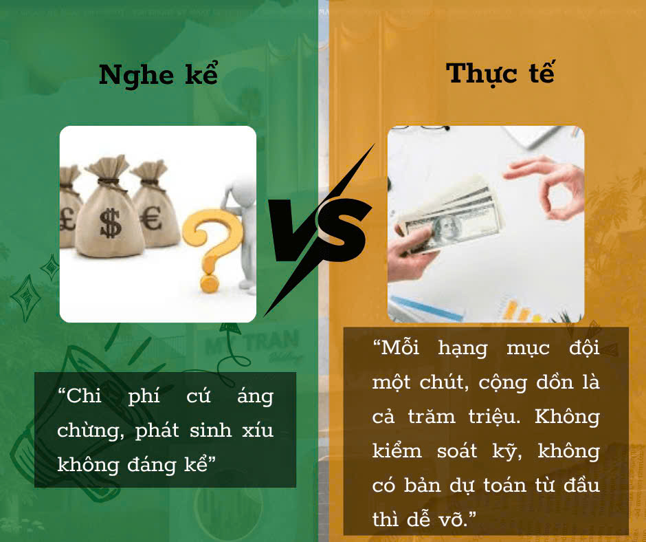 Dự toán chi phí xây dựng nhà ở chi tiết từng hạng mục