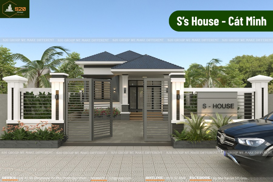 NHÀ CẤP 4 HIỆN ĐẠI