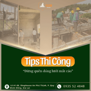 Tips thi công