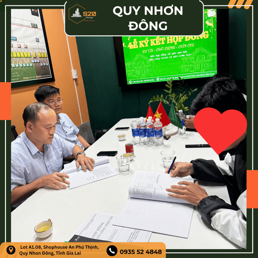 Xây nhà trọn gói S20 Group