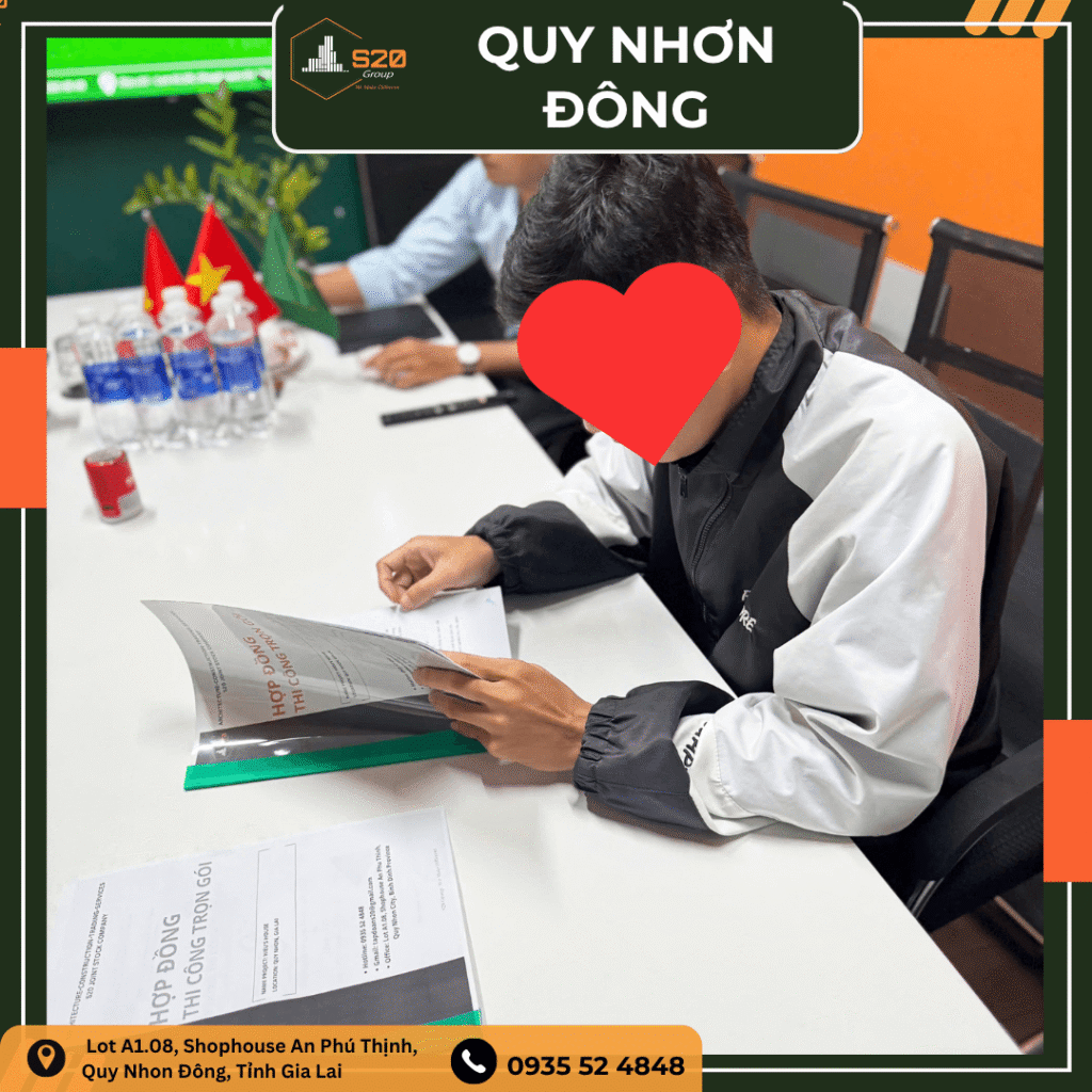 Xây nhà trọn gói S20 Group