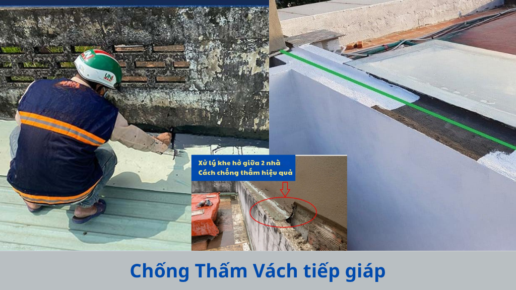 CHỐNG THẤM VÁCH TIẾP GIÁP