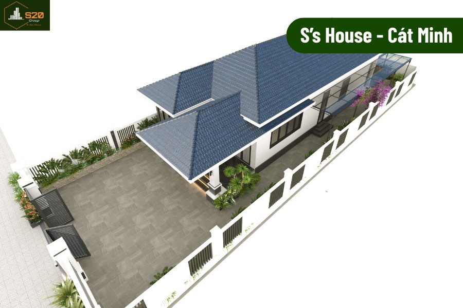 NHÀ CẤP 4 HIỆN ĐẠI